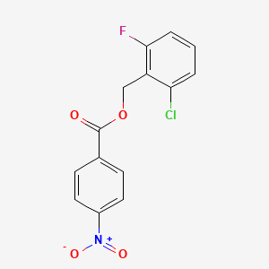 2-chloro-6-fluorobenzyl 4-nitrobenzoate