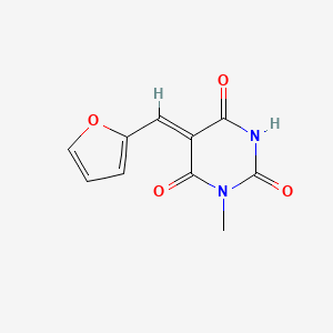 5-(2-furylmethylene)-1-methyl-2,4,6(1H,3H,5H)-pyrimidinetrione