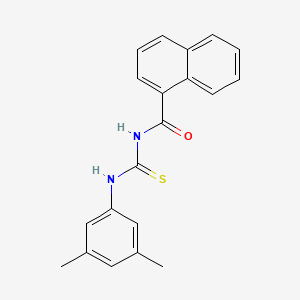 N-{[(3,5-dimethylphenyl)amino]carbonothioyl}-1-naphthamide