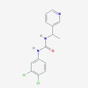 N-(3,4-DICHLOROPHENYL)-N'-[1-(3-PYRIDYL)ETHYL]UREA