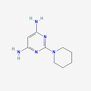 2-(1-piperidinyl)-4,6-pyrimidinediamine