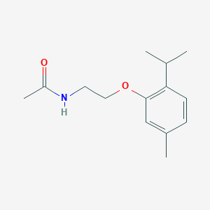 N-[2-(2-isopropyl-5-methylphenoxy)ethyl]acetamide