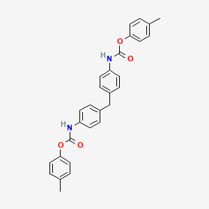 molecular formula C29H26N2O4 B4709908 bis(4-methylphenyl) (methylenedi-4,1-phenylene)biscarbamate 