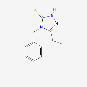 5-ethyl-4-(4-methylbenzyl)-4H-1,2,4-triazole-3-thiol