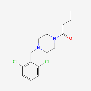 1-butyryl-4-(2,6-dichlorobenzyl)piperazine