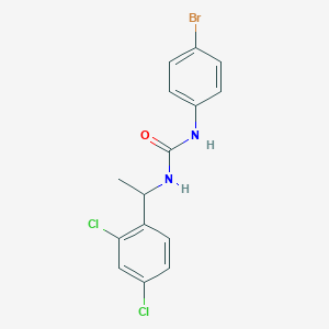 N-(4-bromophenyl)-N'-[1-(2,4-dichlorophenyl)ethyl]urea