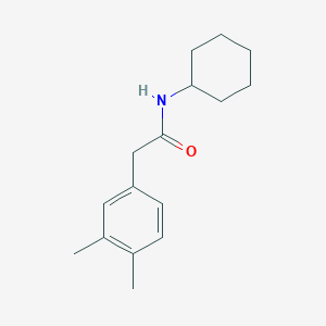 N-cyclohexyl-2-(3,4-dimethylphenyl)acetamide