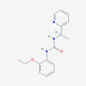 N-(2-ethoxyphenyl)-N'-[1-(2-pyridinyl)ethyl]urea