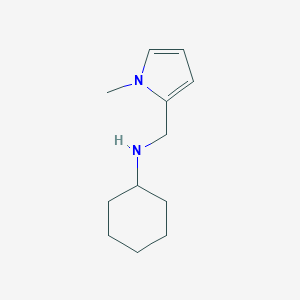 B471135 N-[(1-methyl-1H-pyrrol-2-yl)methyl]cyclohexanamine CAS No. 142920-58-9