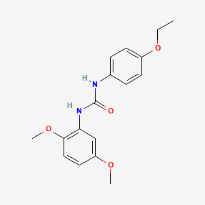 molecular formula C17H20N2O4 B4711646 N-(2,5-dimethoxyphenyl)-N'-(4-ethoxyphenyl)urea 