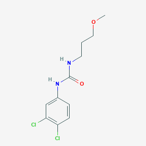 molecular formula C11H14Cl2N2O2 B4711690 N-(3,4-dichlorophenyl)-N'-(3-methoxypropyl)urea 