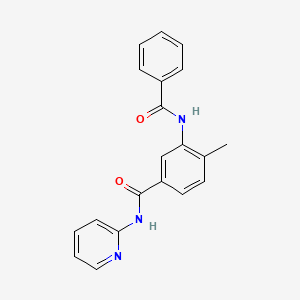 3-(benzoylamino)-4-methyl-N-2-pyridinylbenzamide