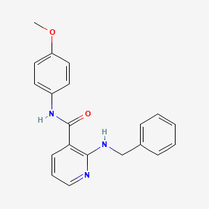 2-(benzylamino)-N-(4-methoxyphenyl)nicotinamide