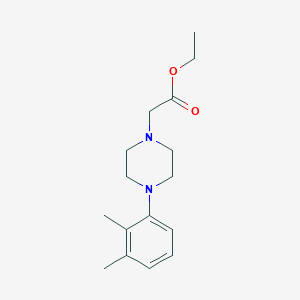 molecular formula C16H24N2O2 B4712178 ethyl [4-(2,3-dimethylphenyl)-1-piperazinyl]acetate 