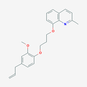 8-[3-(4-allyl-2-methoxyphenoxy)propoxy]-2-methylquinoline