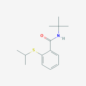 N-(tert-butyl)-2-(isopropylthio)benzamide