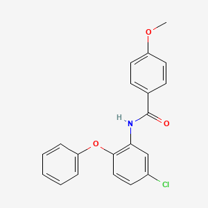 N-(5-chloro-2-phenoxyphenyl)-4-methoxybenzamide