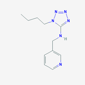 B471301 (1-Butyl-1H-tetrazol-5-yl)(pyridin-3-ylmethyl)amine CAS No. 723753-83-1