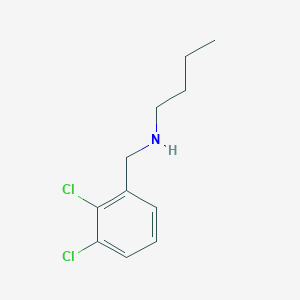 molecular formula C11H15Cl2N B471312 Butyl[(2,3-dichlorophenyl)methyl]amine CAS No. 774556-27-3