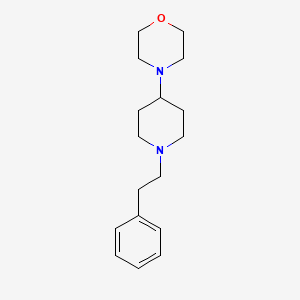 4-[1-(2-phenylethyl)-4-piperidinyl]morpholine