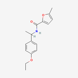 N-[1-(4-ethoxyphenyl)ethyl]-5-methyl-2-furamide