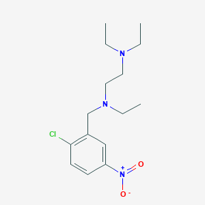 (2-chloro-5-nitrobenzyl)[2-(diethylamino)ethyl]ethylamine