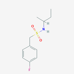 N-(sec-butyl)-1-(4-fluorophenyl)methanesulfonamide