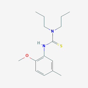 N'-(2-methoxy-5-methylphenyl)-N,N-dipropylthiourea