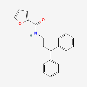 molecular formula C20H19NO2 B4713853 N-(3,3-diphenylpropyl)-2-furamide 