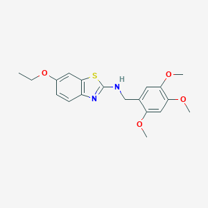 6-ethoxy-N-(2,4,5-trimethoxybenzyl)-1,3-benzothiazol-2-amine