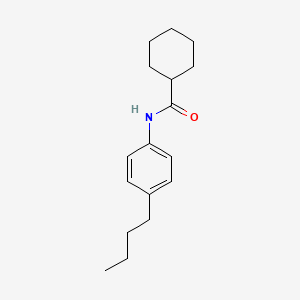 N-(4-butylphenyl)cyclohexanecarboxamide