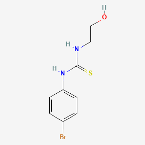 N-(4-bromophenyl)-N'-(2-hydroxyethyl)thiourea