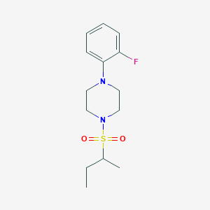 1-(sec-butylsulfonyl)-4-(2-fluorophenyl)piperazine