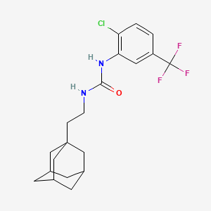 N-[2-(1-adamantyl)ethyl]-N'-[2-chloro-5-(trifluoromethyl)phenyl]urea