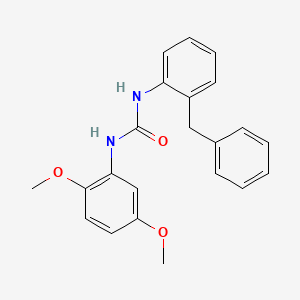 molecular formula C22H22N2O3 B4715264 N-(2-benzylphenyl)-N'-(2,5-dimethoxyphenyl)urea 