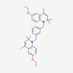 1,1'-[1,3-phenylenebis(methylene)]bis(6-ethoxy-2,2,4-trimethyl-1,2-dihydroquinoline)