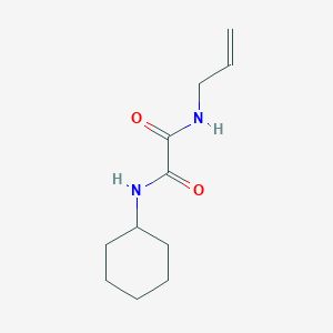 molecular formula C11H18N2O2 B4715492 N-allyl-N'-cyclohexylethanediamide 