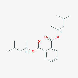 molecular formula C20H30O4 B047155 邻苯二甲酸双(4-甲基-2-戊基)酯 CAS No. 84-63-9