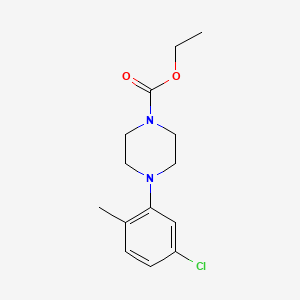 ethyl 4-(5-chloro-2-methylphenyl)-1-piperazinecarboxylate