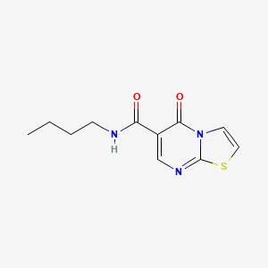 N-butyl-5-oxo-5H-[1,3]thiazolo[3,2-a]pyrimidine-6-carboxamide