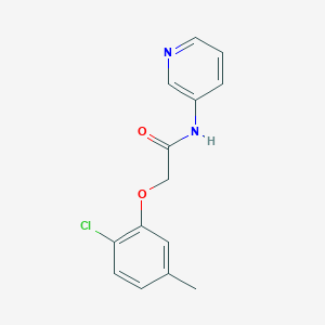 2-(2-chloro-5-methylphenoxy)-N-3-pyridinylacetamide