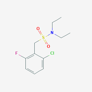 1-(2-chloro-6-fluorophenyl)-N,N-diethylmethanesulfonamide