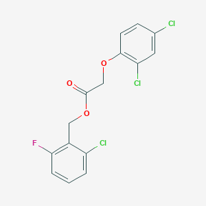 2-chloro-6-fluorobenzyl (2,4-dichlorophenoxy)acetate