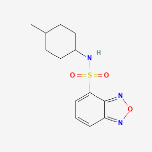 N-(4-methylcyclohexyl)-2,1,3-benzoxadiazole-4-sulfonamide