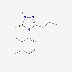 molecular formula C13H17N3S B4717563 4-(2,3-dimethylphenyl)-5-propyl-4H-1,2,4-triazole-3-thiol 
