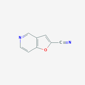 B047179 Furo[3,2-c]pyridine-2-carbonitrile CAS No. 112372-13-1