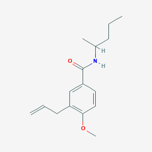 3-allyl-4-methoxy-N-(1-methylbutyl)benzamide