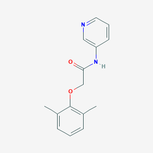 molecular formula C15H16N2O2 B471822 2-(2,6-dimethylphenoxy)-N-pyridin-3-ylacetamide CAS No. 496810-53-8