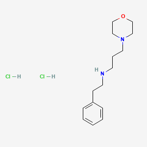 (3-morpholin-4-ylpropyl)(2-phenylethyl)amine dihydrochloride