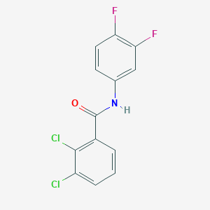 molecular formula C13H7Cl2F2NO B4718597 2,3-dichloro-N-(3,4-difluorophenyl)benzamide 